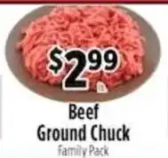 Pioneer Supermarkets Beef Ground Chuck offer