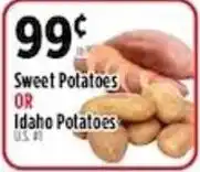Pioneer Supermarkets Sweet Potatoes Or Idaho Potatoes offer