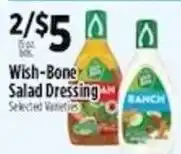 Pioneer Supermarkets Wish-Bone Salad Dressing offer