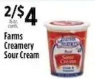 Pioneer Supermarkets Farms Creamery Sour Cream offer