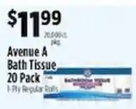 Pioneer Supermarkets Avenue A Bath Tissue offer