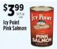 Pioneer Supermarkets Icy Point pink salmon offer