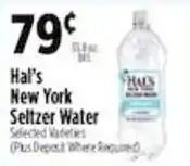 Pioneer Supermarkets Hal's New York Seltzer Water offer