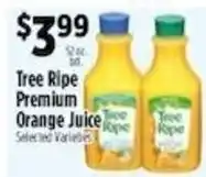 Pioneer Supermarkets Tree Ripe Premium Orange Juice offer