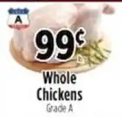 Pioneer Supermarkets Whole Chickens Grade A offer