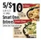 Pioneer Supermarkets Smart Ones Entrees offer