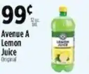 Pioneer Supermarkets Avenue A Lemon Juice offer