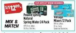 Pioneer Supermarkets Vintage Mixers 12 Pack offer