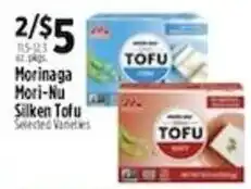 Pioneer Supermarkets Morninaga Mori-Nu Silken Tofu offer