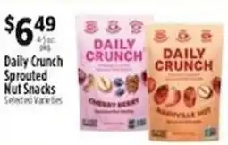 Pioneer Supermarkets Daily Crunch Sprouted Nut Snacks offer