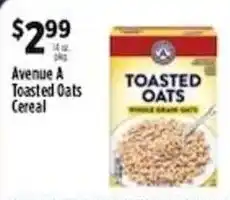Pioneer Supermarkets Avenue A Toasted Oats Cereal offer