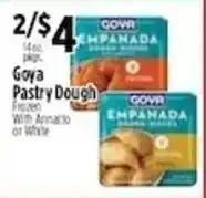 Pioneer Supermarkets Goya Pastry Dough offer