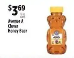 Pioneer Supermarkets Avenue A Clover Honey Bear offer