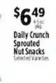 Pioneer Supermarkets Daily Crunch Sprouted Nut Snacks offer