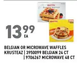 US Foods Chef's Store Belgian or microwave waffles krusteaz offer