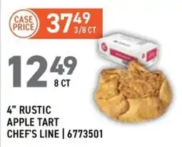 US Foods Chef's Store Chef's Line 4" Rustic Apple Tart offer