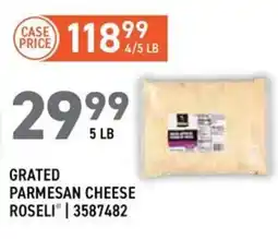US Foods Chef's Store Grated Parmesan Cheese Roseli offer