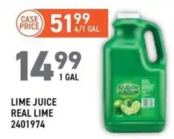 US Foods Chef's Store Real Lime Lime Juice offer