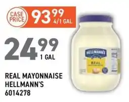 US Foods Chef's Store Hellmann's Real Mayonnaise offer