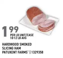US Foods Chef's Store Patuxent Farms Hardwood Smoked Slicing Ham offer