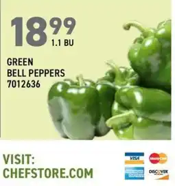 US Foods Chef's Store Green Bell Peppers offer