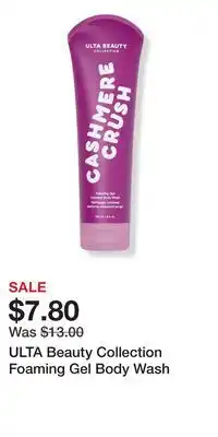 Ulta Beauty ULTA Beauty Collection Foaming Gel Body Wash offer