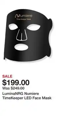 Ulta Beauty LuminaNRG Numiere TimeKeeper LED Face Mask offer
