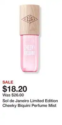 Ulta Beauty Sol de Janeiro Limited Edition Cheeky Biquíni Perfume Mist offer