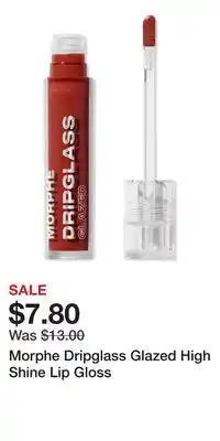 Ulta Beauty Morphe Dripglass Glazed High Shine Lip Gloss offer