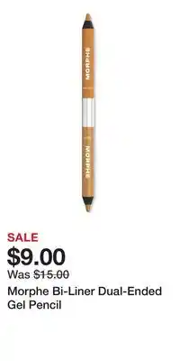 Ulta Beauty Morphe Bi-Liner Dual-Ended Gel Pencil offer