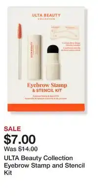 Ulta Beauty ULTA Beauty Collection Eyebrow Stamp and Stencil Kit offer