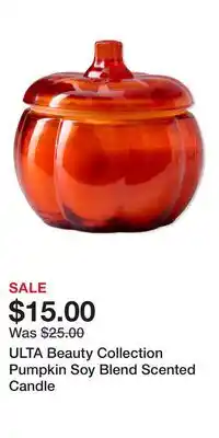 Ulta Beauty ULTA Beauty Collection Pumpkin Soy Blend Scented Candle offer