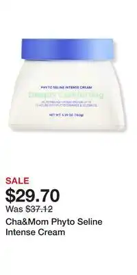 Ulta Beauty Cha&Mom Phyto Seline Intense Cream offer