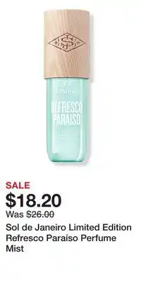 Ulta Beauty Sol de Janeiro Limited Edition Refresco Paraíso Perfume Mist offer