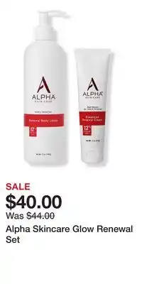 Ulta Beauty Alpha Skincare Glow Renewal Set offer