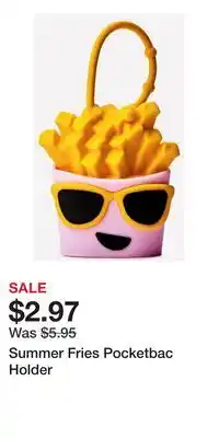 Bath & Body Works Summer Fries Pocketbac Holder offer