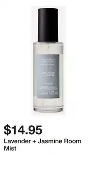 Bath & Body Works Lavender + Jasmine Room Mist offer
