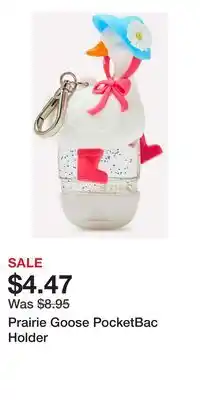 Bath & Body Works Prairie Goose PocketBac Holder offer