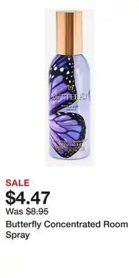 Bath & Body Works Butterfly Concentrated Room Spray offer