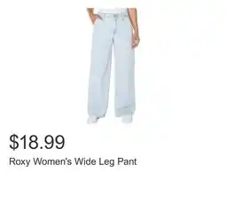 Costco Roxy Women's Wide Leg Pant offer
