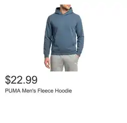 Costco PUMA Men's Fleece Hoodie offer