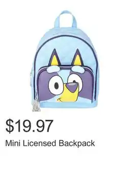 Costco Mini Licensed Backpack offer