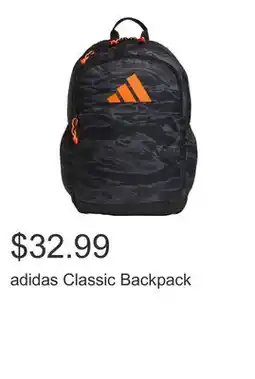 Costco adidas Classic Backpack offer