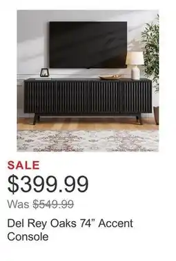Costco Del Rey Oaks 74 Accent Console offer