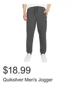 Costco Quiksilver Men's Jogger offer
