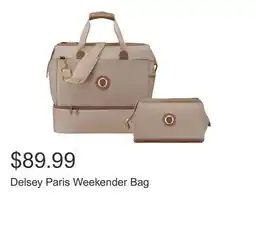Costco Delsey Paris Weekender Bag offer