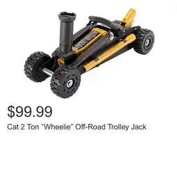 Costco Cat 2 Ton Wheelie Off-Road Trolley Jack offer