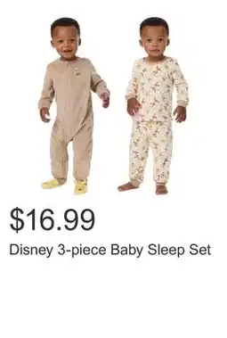 Costco Disney 3-piece Baby Sleep Set offer