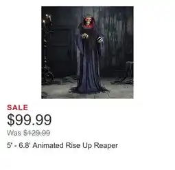 Costco 5' - 6.8' Animated Rise Up Reaper offer