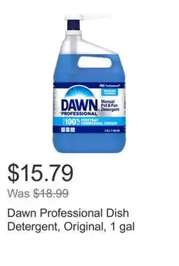 Costco Dawn Professional Dish Detergent, Original, 1 gal offer